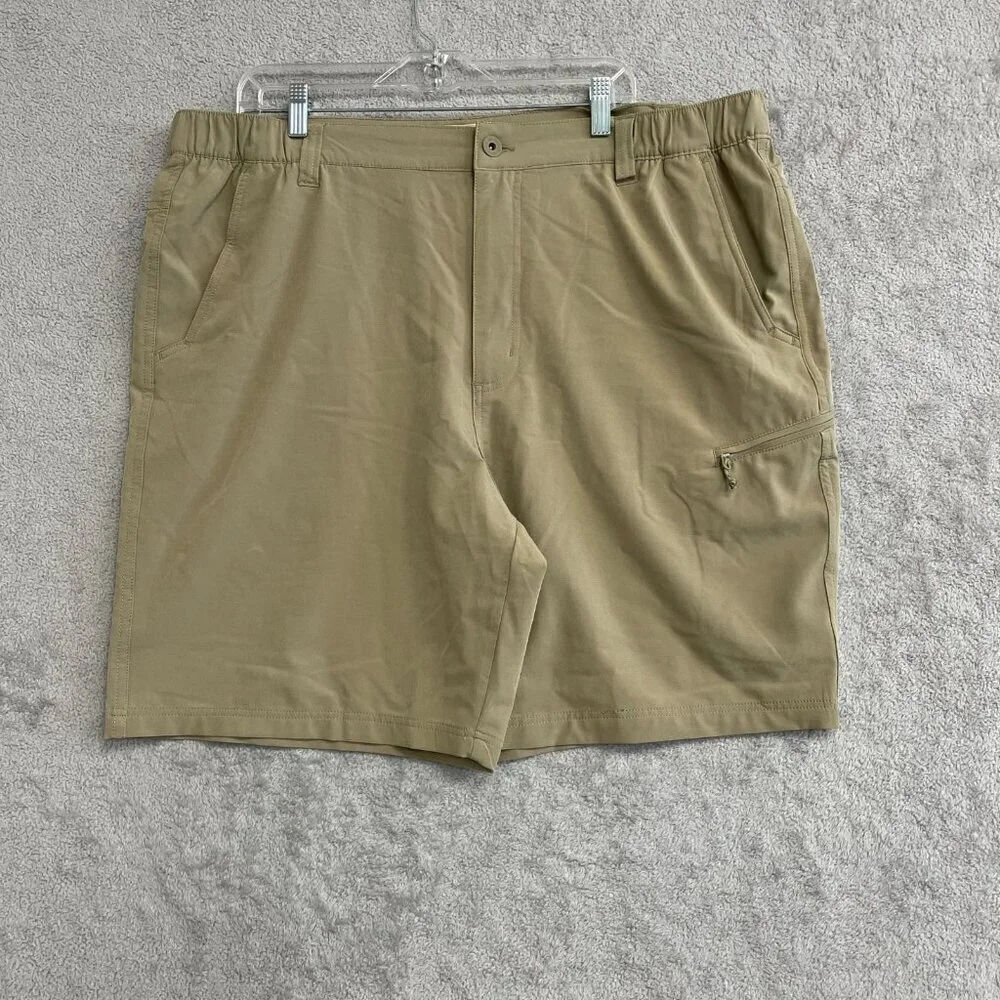 Weatherproof Vintage Men's Size 40 Khaki Cargo Trail Shorts